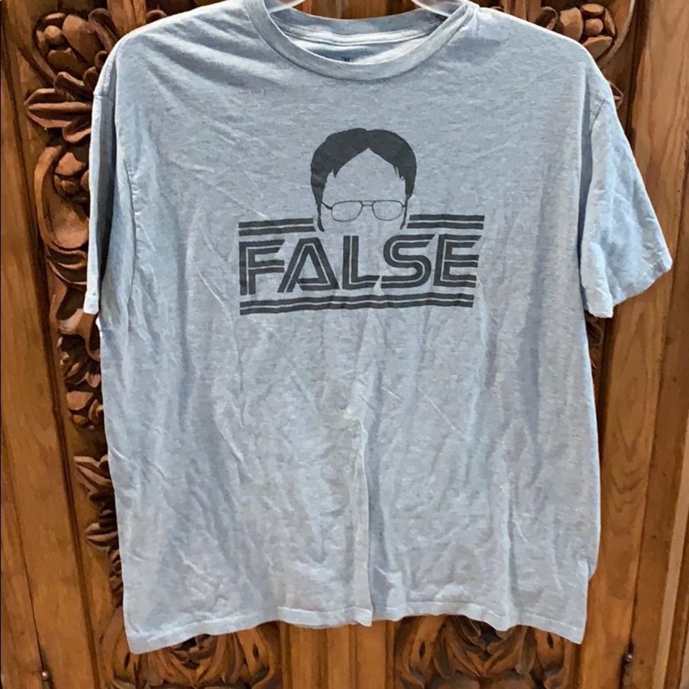 EUC The Office XL gray tee shirt